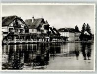 8274 Gottlieben Foto AK Gasthaus Waaghaus