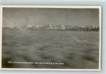 2067 Chaumont - (Neuchâtel) Mer de brouillard et les alpes