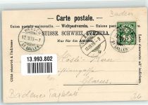 5400 Baden 1899 Foto AK Kinder Frohes Kleeblatt Badener Tageblatt