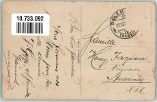 Friedenstaube Bonne Annee WK I Helvetia Gebrauchsspuren