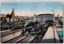 8000 Zürich - Hauptbahnhof Dampflokomotiven