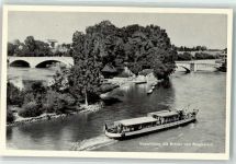 4310 Rheinfelden - Brücke Burgkastell Motorschiff