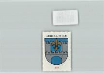 1288 Aire-la-Ville - Vignette Wappen Kaffee Hag ca 1920-1940