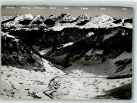 9655 Stein SG - Toggenburg mit Churfirsten Flugaufnahme Winter