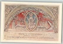 1323 Romainmôtier-Envy Foto AK Kirche Eglise de Romainmotier Wandbild