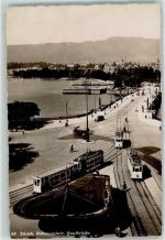 8000 Zürich - Straßenbahn No 10 Bellevueplatz Quaibrücke