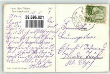 7312 Pfäfers Foto AK Taminaschlucht Hotel Foto Fetzer