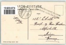 2926 Boncourt 1910 - Pres Delle Bahnlinie