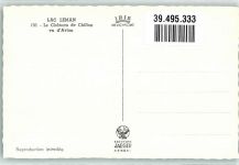 Chillon Chateau - Fliegeraufnahme Lac Leman