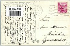 5400 Baden 1938 Foto AK Kesselquelle Wandgemälde Bay, Hanny Trinkkuranlage