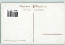 6474 Amsteg Künstlerkarte Wanderer Postkarte Serie Nr. 7-2 St. Gotthardbahn