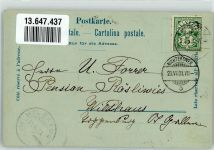 8805 Richterswil 1901 - Hotel des Trois Rois