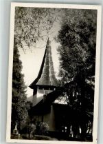 3762 Erlenbach im Simmental 1932 Foto AK Kirche