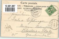 6340 Baar 1901 Foto AK Gasthaus zum Kreuz