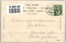 Nesslau Postkutsche Postkutsche Schweiz 1907 Foto AK