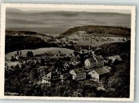 4000 Basel Bâle 1953 Foto AK Fliegeraufnahme Strähle St. Chrischona