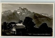 1884 Villars-sur-Ollon Foto AK