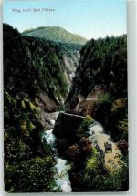 7312 Pfäfers - Weg nach Bad Pfäfers