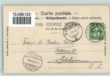 4717 Mümliswil 1899 Gebrauchsspuren Vue generale AK