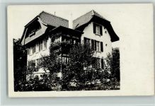 8340 Hinwil Foto AK Wohnhaus Ort handschriftlich