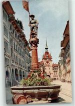3000 Bern Berne - Käfigturm Schützenbrunnen Straßenbahn