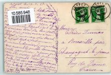 1296 Coppet Künstlerkarte Schloss sign. E Meylan