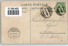 8000 Zürich 1906 - Bahnhofplatz Tram Pferdekutsche