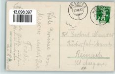 6563 Mesocco 1912 Gebrauchsspuren Verlag Künzli-Tobler 5092 - Vue generale