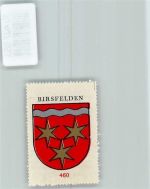 4127 Birsfelden - Vignette Wappen Kaffee Hag 1920-1940