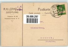 5040 Schöftland 1922 - Geschäftskorrespondenz Fa. Lüthy