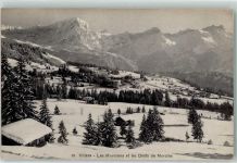 1884 Villars-sur-Ollon - Les Muverans Dents de Morcles