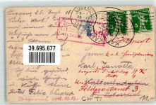 6906 Castagnola-Cassarate 1918 Gebrauchsspuren