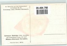 6067 Melchtal - Blinden-Altersasyl Melchtal-Gruppe Künstler sign. Kiesling