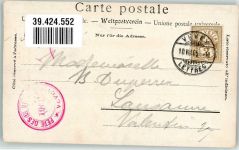 1905 - Sänger aus der französischsprachigen Schweiz P.Currat Pfeife