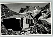 Finsteraarhorn Foto AK Schwarzegghütte Finsteraarhorn