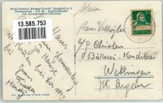 6052 Hergiswil NW 1929 Foto AK Auto Oldtimer Hotel Brünig