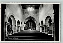 1304 Cossonay-Ville Foto AK Kirche innen