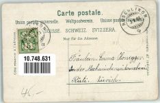 8803 Rüschlikon 1908 Gebrauchsspuren Hotel