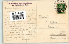 8109 Kloster Fahr 1923 Foto AK Kloster Fahr Pforte Spende Hephata-Verein Zürich