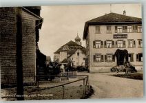 9304 Bernhardzell Foto AK Gasthaus Adler Dorfpartie