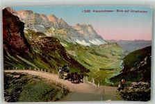 Glarus Postkutsche Klausenstrasse Postkutsche Schweiz Foto AK
