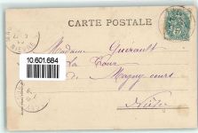 1873 Val-d'Illiez - Bauernfamilie mit Ziege