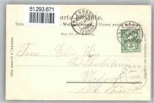 8703 Erlenbach ZH - 1905, Hotel Kreuz