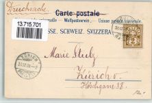 5610 Wohlen AG 1900 BOAKC Schulhaus Lithographie