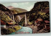 6474 Amsteg 1908 - Gotthardbahn Windgelle Grüsse von der Sängerreise des Freiburger Männergesangsvereins