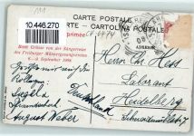 6474 Amsteg 1908 - Gotthardbahn Windgelle Grüsse von der Sängerreise des Freiburger Männergesangsvereins