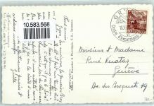 1882 Gryon Gebrauchsspuren Fliegeraufnahme