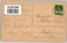 9064 Hundwil 1922 Gebrauchsspuren Gasthaus und Bad Rößli