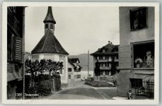 6405 Immensee Foto AK Geschäft Kirche Hotel Rigi