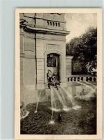 3000 Bern Berne - Fassade des alten hist. Museums mit Brunnen